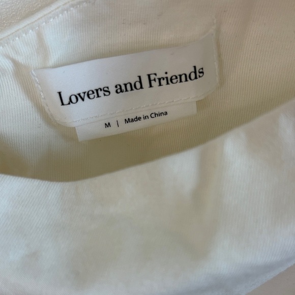 Lovers + Friends Cream One-Shoulder Bodysuit - Picture 2 of 3